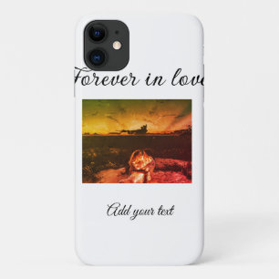Case-Mate iPhone Case Pour toujours en amour ajouter photo de couple mar