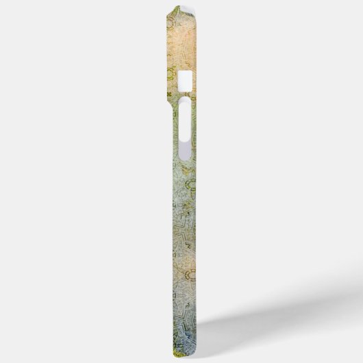 Coques Case-Mate iPhone Pourpre vert (Verso / Gauche)