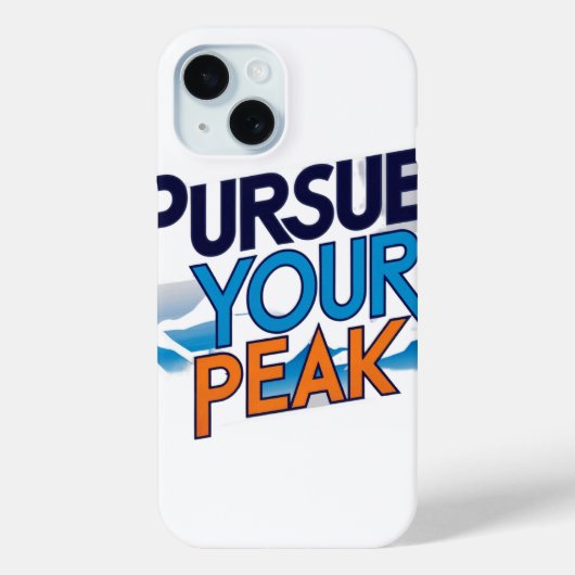 Coques Case-Mate iPhone Poursuivez votre pic (Verso)