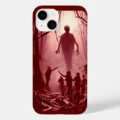 Coques Case-Mate iPhone Poursuivre les mauvais garçons (en rouge) (Verso)