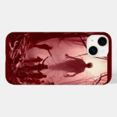 Coques Case-Mate iPhone Poursuivre les mauvais garçons (en rouge) (Verso (horizontal))