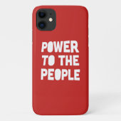 Coques Case-Mate iPhone Pouvoir Au Peuple (Dos)