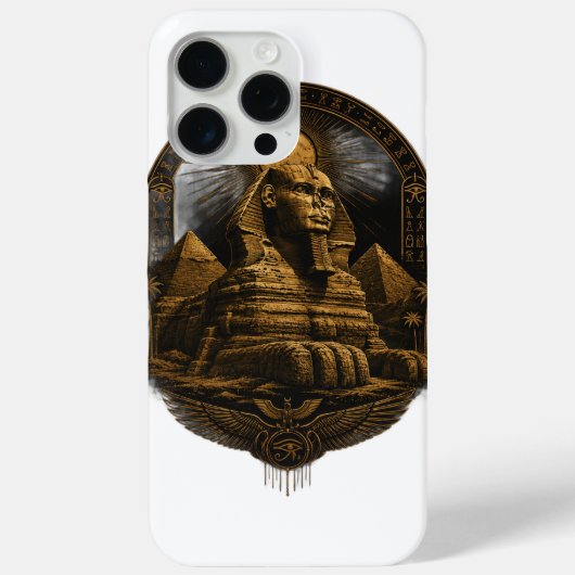 Coques Case-Mate iPhone Pouvoir Tranquille | Grande Design Sphinx Egypte (Verso)
