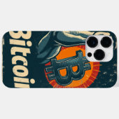 Coques Case-Mate iPhone Power of Bitcoin Blockchain crypto design (Verso (horizontal))