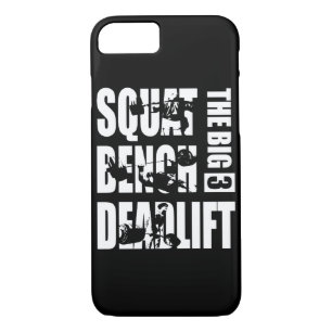 Coque Case-Mate Pour iPhone Powerlifting - posture accroupie, banc, Deadlift