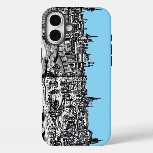 Coques Case-Mate iPhone Prague capitale médiévale de la République tchèque (Verso)