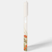 Coques Case-Mate iPhone Prairie aux Coquelicots Chat Noir (Verso / Droite)