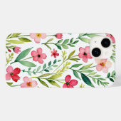 Coques Case-Mate iPhone Prairie de fleurs sauvages (Verso (horizontal))