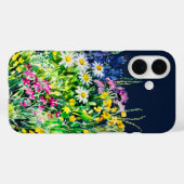 Coques Case-Mate iPhone pré d'été, fleurs sauvages (Verso (horizontal))