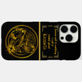 Coques Case-Mate iPhone Précision de soudure dorée (Verso (horizontal))