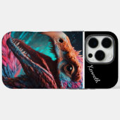 Coques Case-Mate iPhone Prédateur de Raptor Feline (Verso (horizontal))