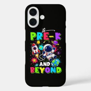 Coques iPhone 16 Premier jour de pré-maternelle astronaute espace r