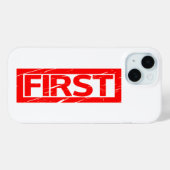 Coques Case-Mate iPhone Premier timbre (Verso (horizontal))