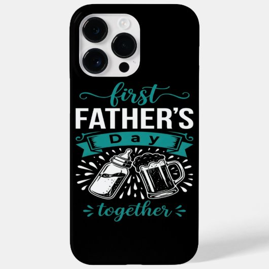 Coques Case-Mate iPhone Première fête des pères ensemble (Verso)
