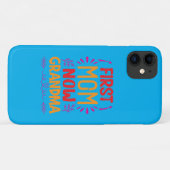 Coques Case-Mate iPhone Première maman Maintenant Grand-mère, Grand-mère F (Dos (Horizontal))