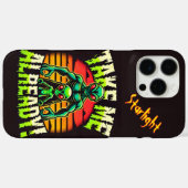 Coques Case-Mate iPhone Prends-Moi Déjà ! Explorez l'univers Alien mainten (Verso (horizontal))