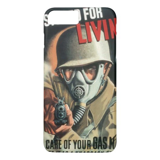 Coques Case-Mate iPhone Prenez soin de votre masque de gaz (Dos)