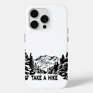 Coque iPhone 15 Pro Prenez une citation Hippique paysage montagnard mo