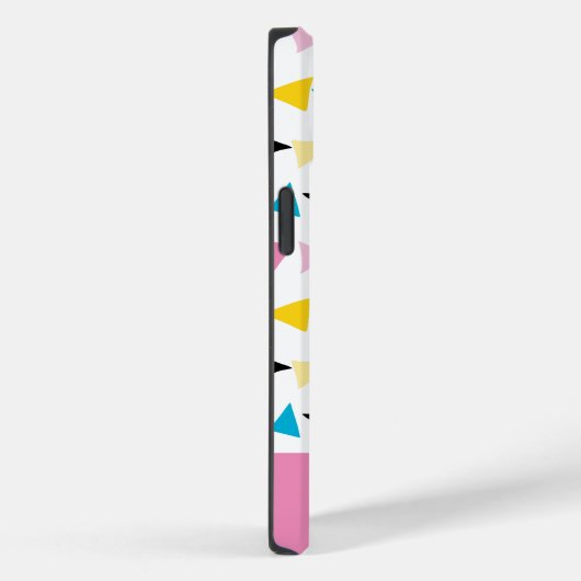 Coques Case-Mate iPhone Prénom simple et géométrique (Verso / Droite)