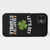 Coques Case-Mate iPhone Préparons-nous à trébucher Funny St Patrick's Day (Dos (Horizontal))