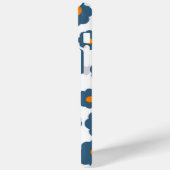 Coques Case-Mate iPhone Preppy Blue Orange Hippie Motif (Verso / Gauche)