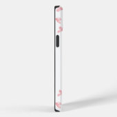 Coques Case-Mate iPhone Preppy Cherries Pink Bows Laurel Wreath Nom du log (Verso / Droite)