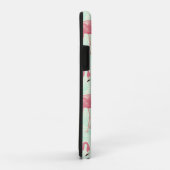 Coques Case-Mate iPhone Preppy Chic Elegant Pink Flamingo Motif (Dos/Droite)
