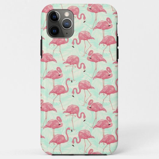 Coques Case-Mate iPhone Preppy Chic Elegant Pink Flamingo Motif (Dos)