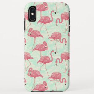 Case-Mate iPhone Case Preppy Chic Elegant Pink Flamingo Motif