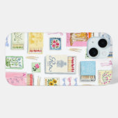 Coques Case-Mate iPhone Preppy Collage, Tendance Collage d'été Dossier tél (Verso (horizontal))