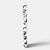 Coques Case-Mate iPhone Preppy Doodle Music note Monogramme Personnalisé (Verso / Gauche)