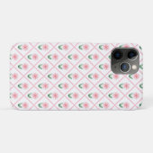Coques Case-Mate iPhone Preppy floral trellis grandmillenial (Dos (Horizontal))