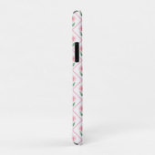 Coques Case-Mate iPhone Preppy floral trellis grandmillenial (Dos/Droite)