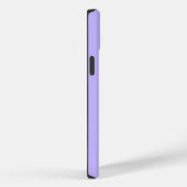 Coques Case-Mate iPhone Preppy Purple Monogramme (Verso / Droite)
