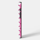 Coques Case-Mate iPhone Preppy rose Trellis Bamboo Motif Monogramme (Verso / Gauche)