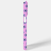 Coques Case-Mate iPhone Preppy violet bleu Hippie Motif (Verso / Droite)
