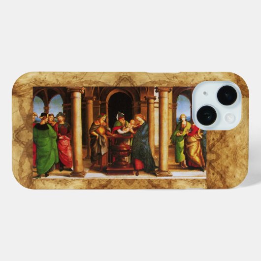 COQUES Case-Mate iPhone PRÉSENTATION DE JÉSUS AU TEMPLE (Verso (horizontal))