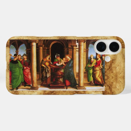 COQUES Case-Mate iPhone PRÉSENTATION DE JÉSUS AU TEMPLE (Verso (horizontal))