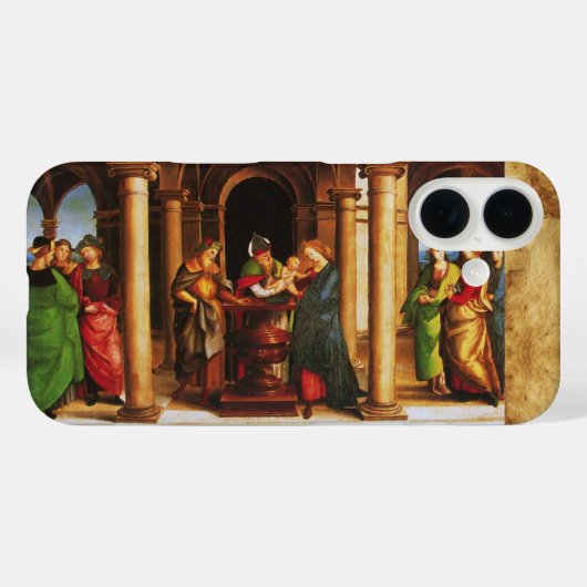 COQUES Case-Mate iPhone PRÉSENTATION DE JÉSUS AU TEMPLE (Verso (horizontal))