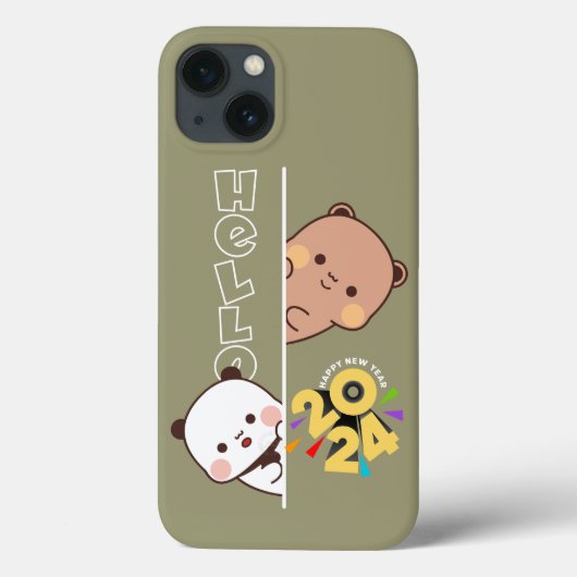 Coques Case-Mate iPhone Présentation du Nouvel An 2024 | (Verso)