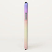 Coques Case-Mate iPhone Pretty Pastel Ombre Rainbow Swirl Nom Girl (Dos/Droite)