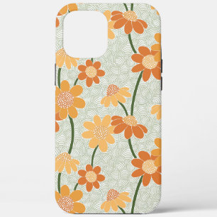 Case-Mate iPhone Case Pretty retro muted 1970 s flowers