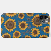 Coques Case-Mate iPhone Pretty sunflowers pattern (Dos (Horizontal))