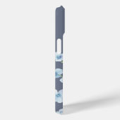 Coques Case-Mate iPhone Pretty Watercolor Blue Floral  (Verso / Droite)