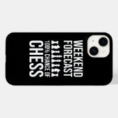 Coques Case-Mate iPhone Prévisions de week-end - 100% de chances d'échecs (Verso (horizontal))