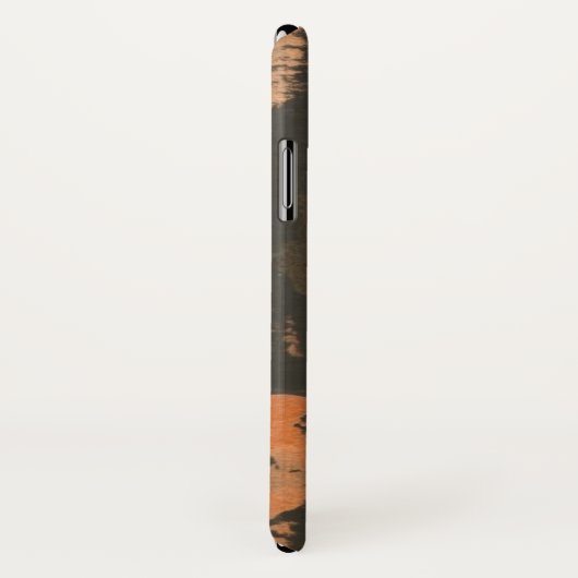 Coques Case-Mate iPhone Prévolution du crâne de cuivre (Dos/Droite)