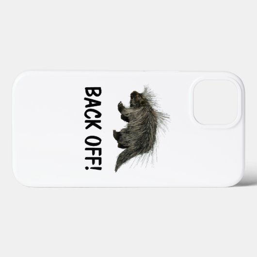 Coques Case-Mate iPhone Prickly Porky (Verso (horizontal))