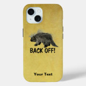 Coques Case-Mate iPhone Prickly Porky - Retourner (Verso)