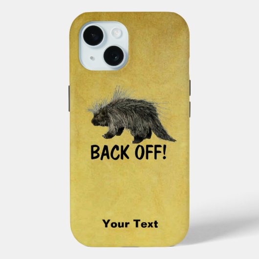 Coques Case-Mate iPhone Prickly Porky - Retourner (Verso)
