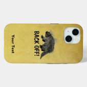 Coques Case-Mate iPhone Prickly Porky - Retourner (Verso (horizontal))